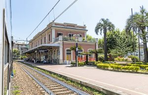 Santa Margherita Ligure Portofino tagstation 300x194 - Santa Margherita Ligure, Italy - June 28, 2016: S.margherita Lig